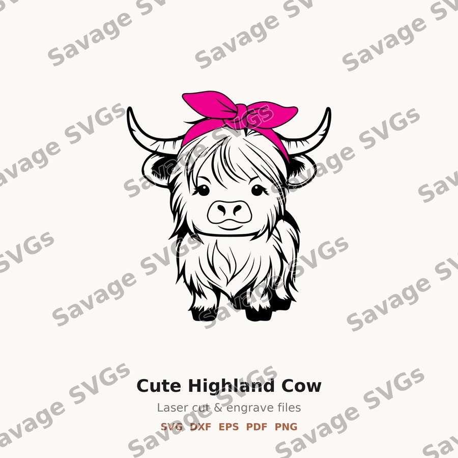 Cute Highland Cow