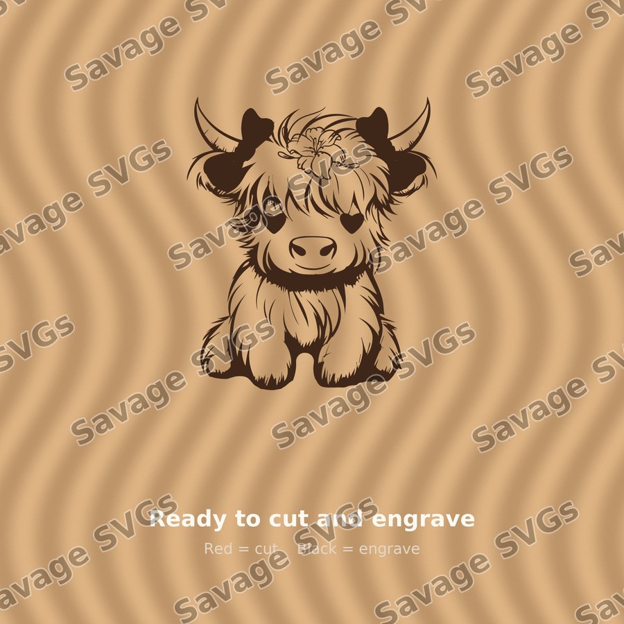 Cute Highland Cow
