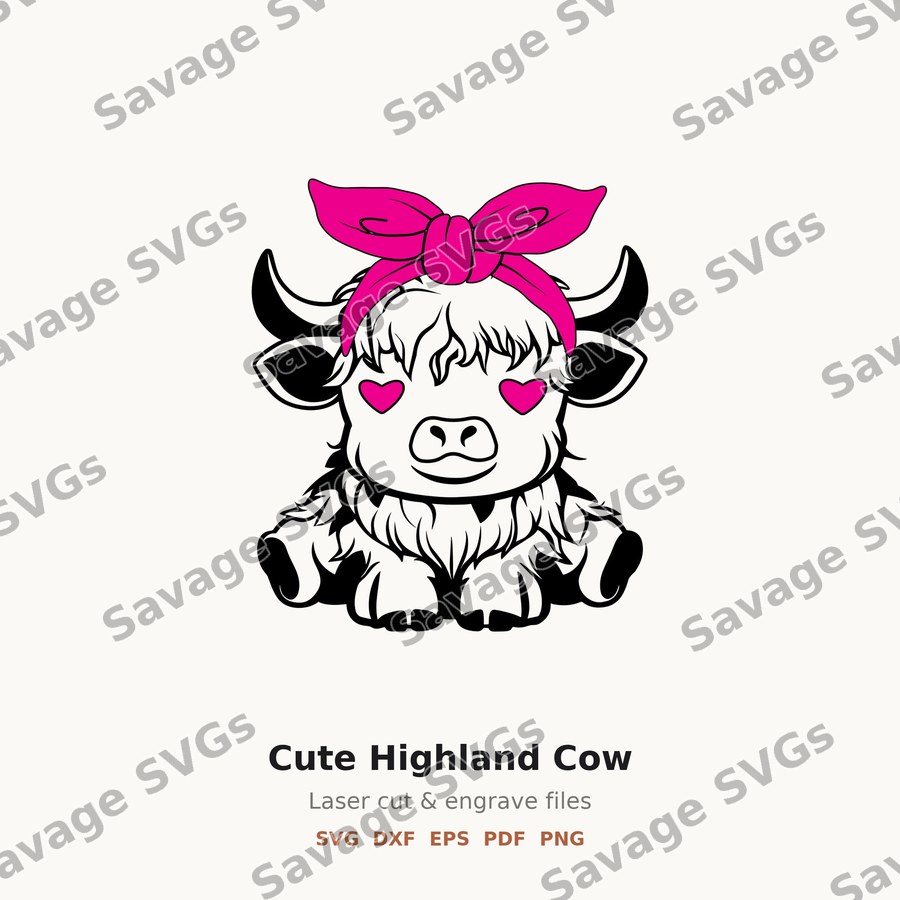 Cute Highland Cow
