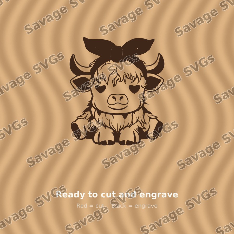 Cute Highland Cow
