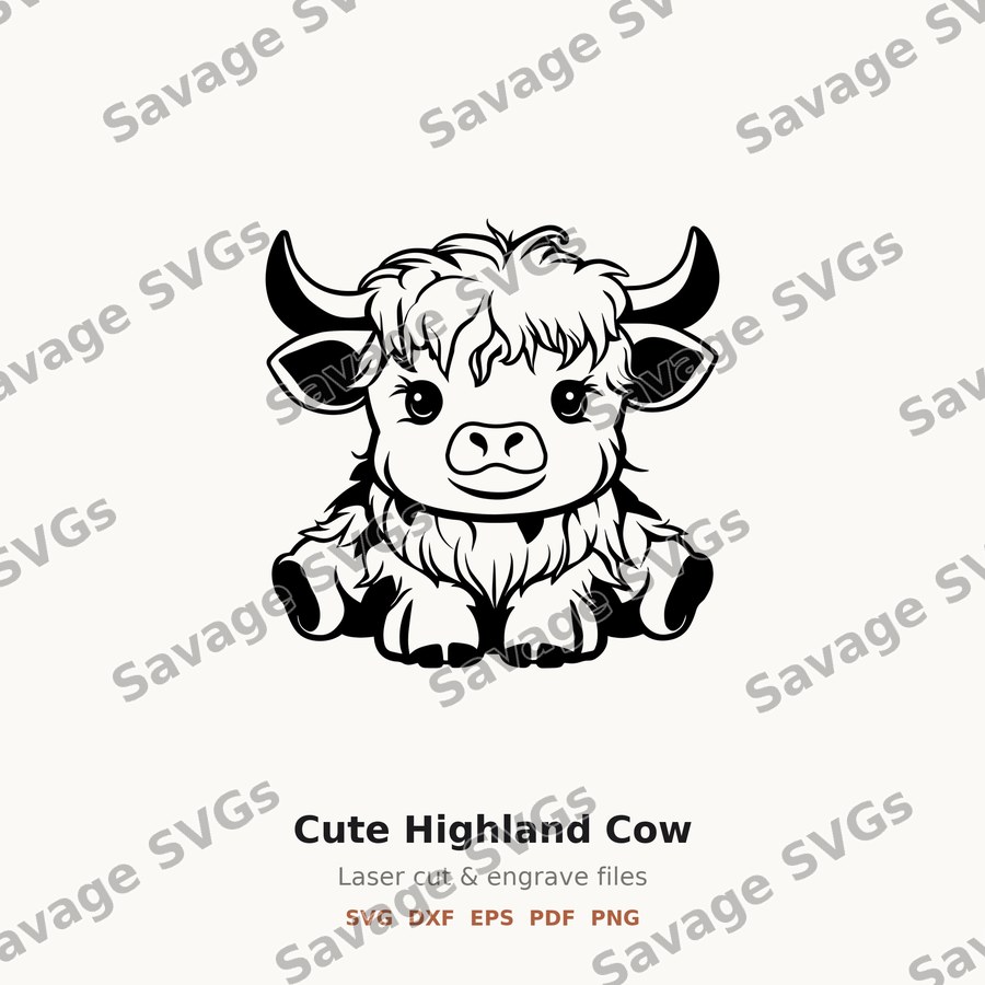 Cute Highland Cow