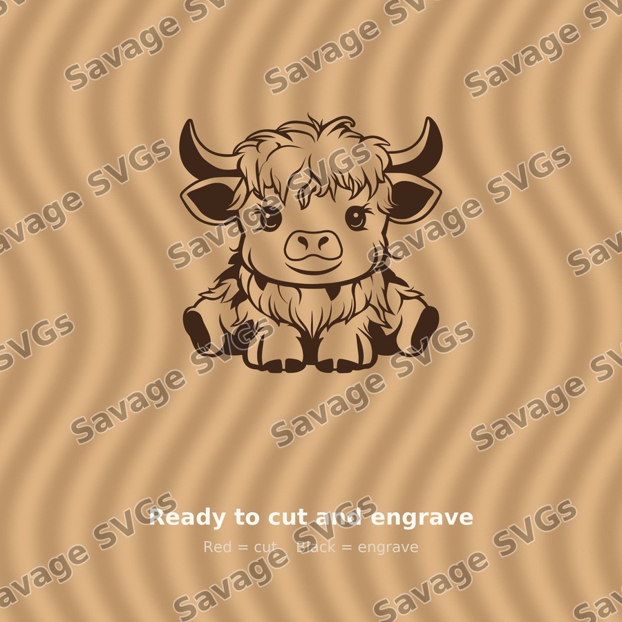 Cute Highland Cow