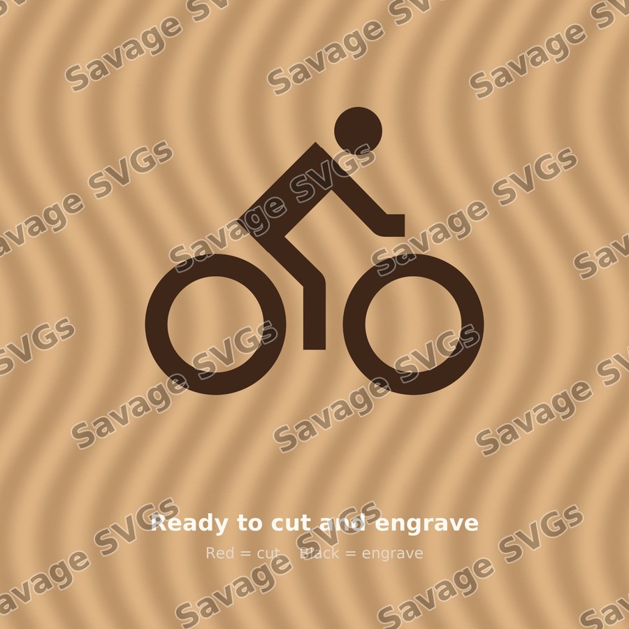 Cyclist Pictogram