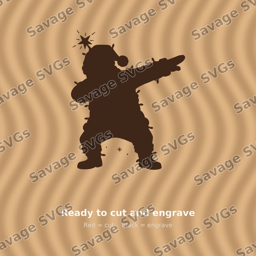 Dabbing Santa