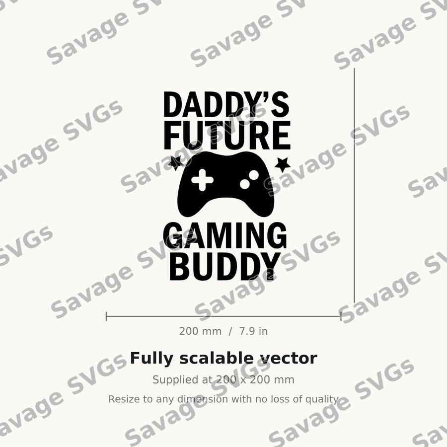 Daddy's Future Gaming Buddy