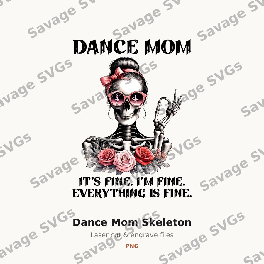 Dance Mom Skeleton