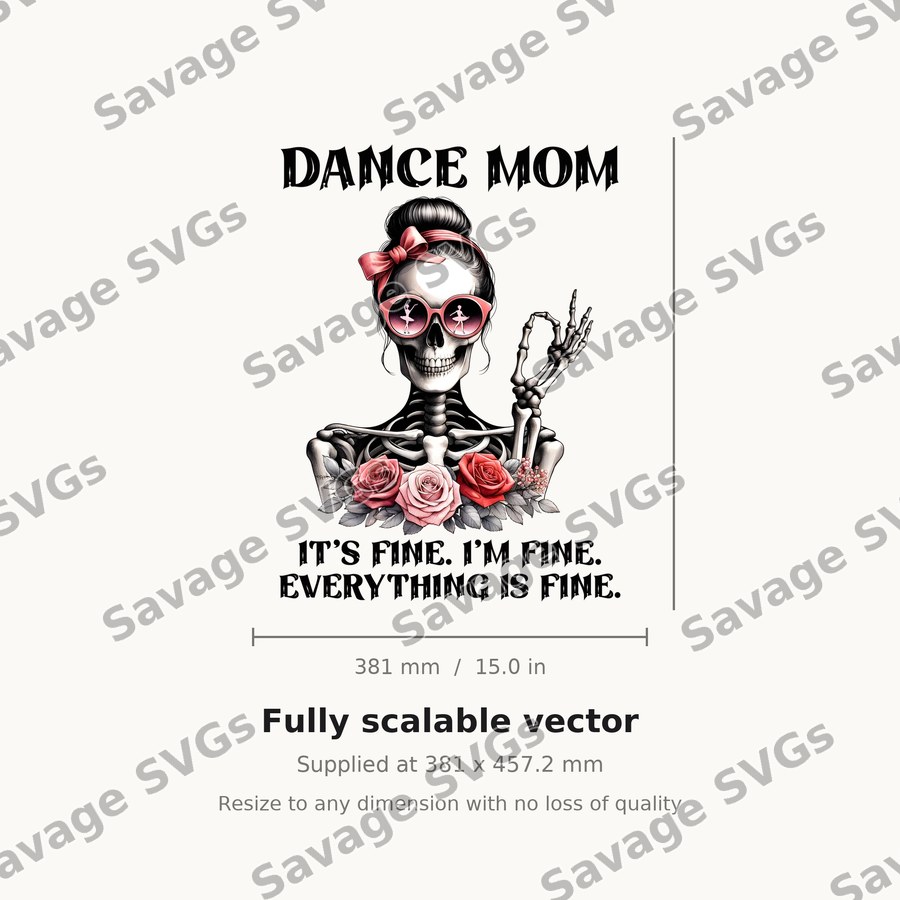Dance Mom Skeleton