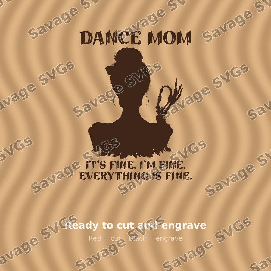 Dance Mom Skeleton
