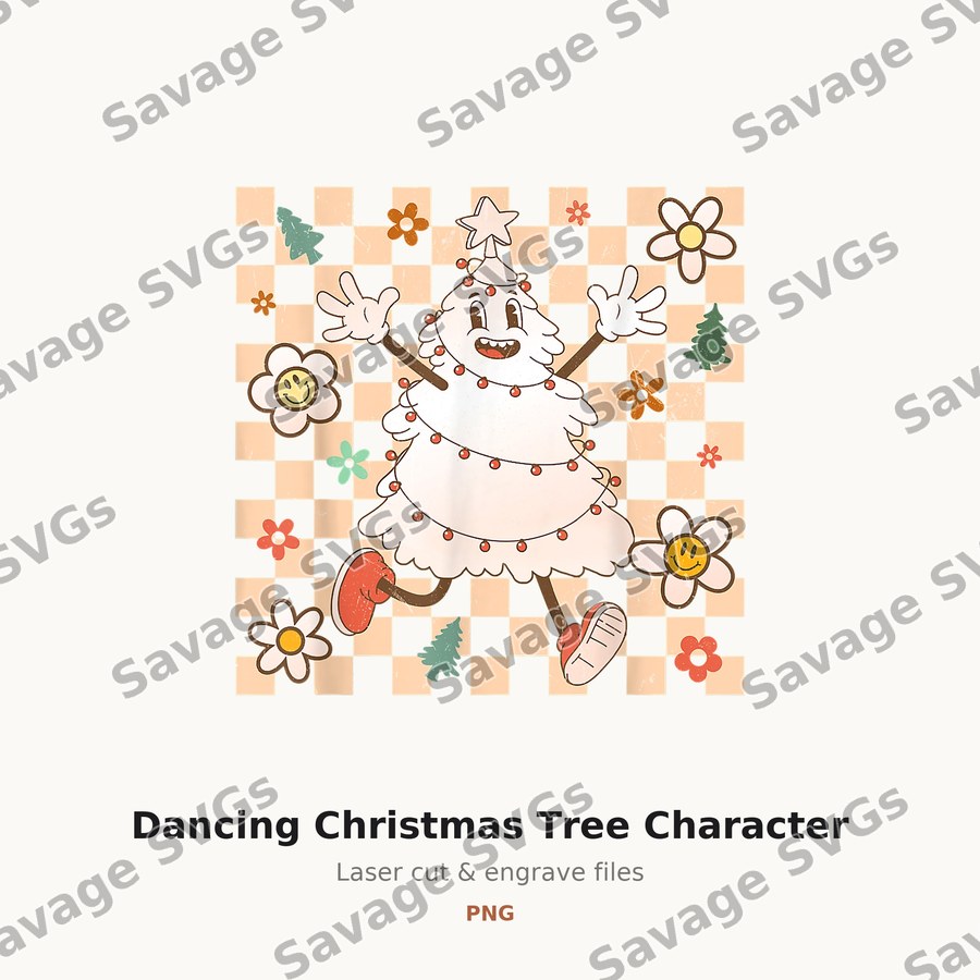 Dancing Christmas Tree Character
