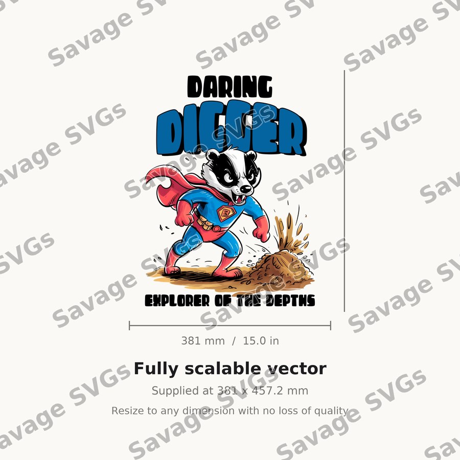 Daring Digger Badger