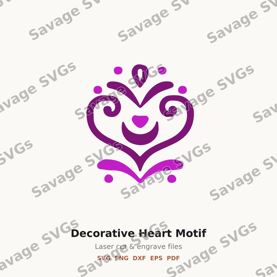 Decorative Heart Motif