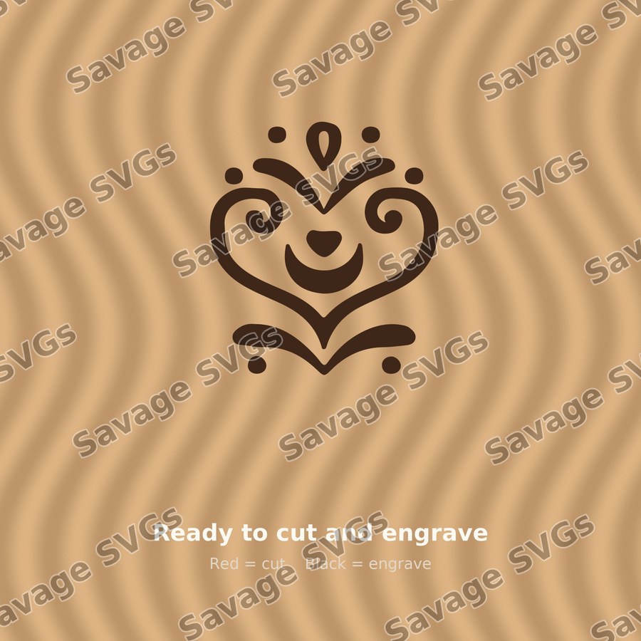 Decorative Heart Motif