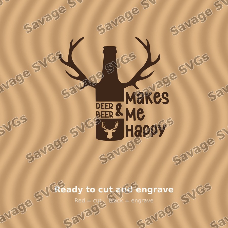 Deer Beer Antlers