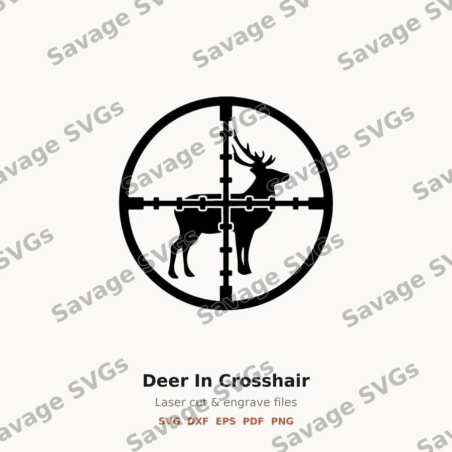Deer In Crosshair