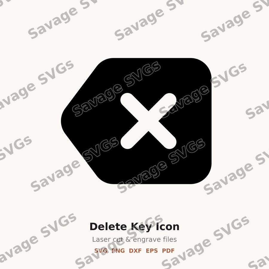 Delete Key Icon