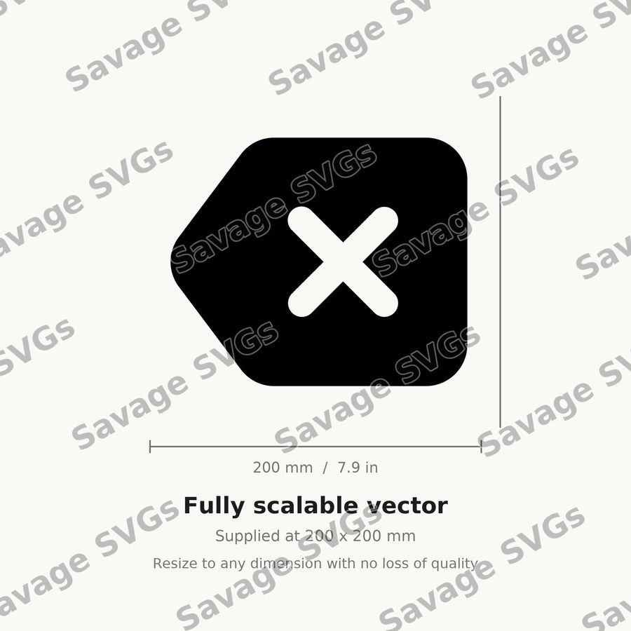 Delete Key Icon