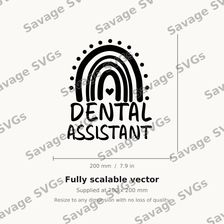 Dental Assistant Rainbow