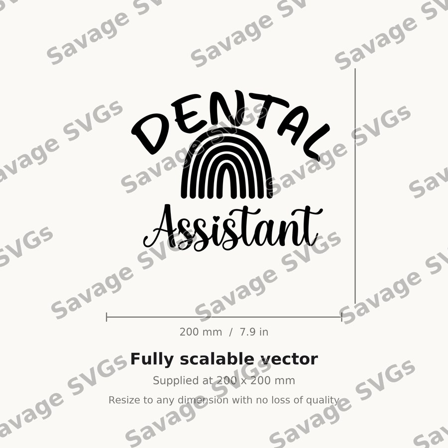 Dental Assistant Rainbow