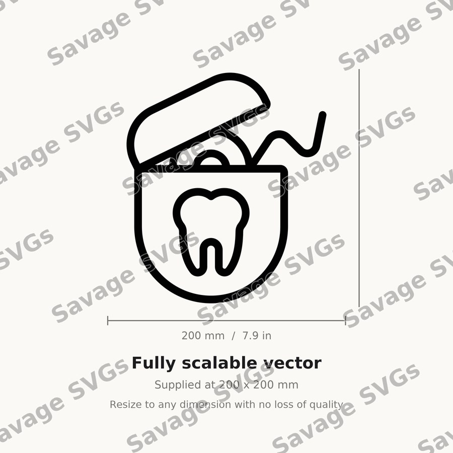Dental Floss Container