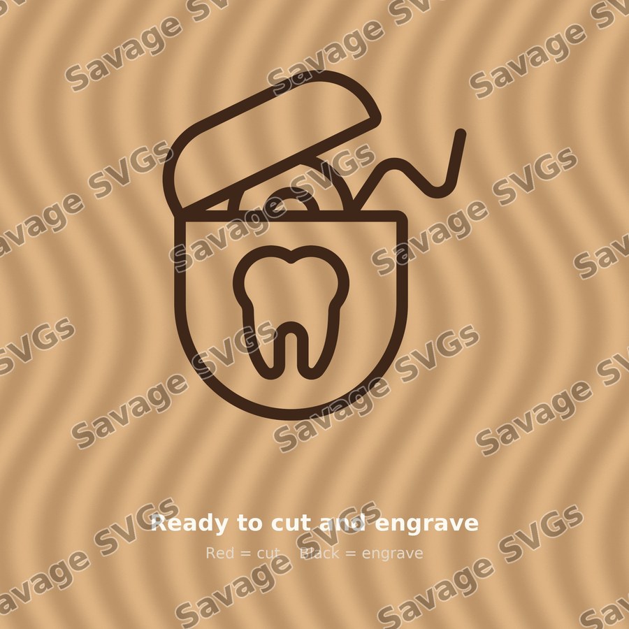 Dental Floss Container