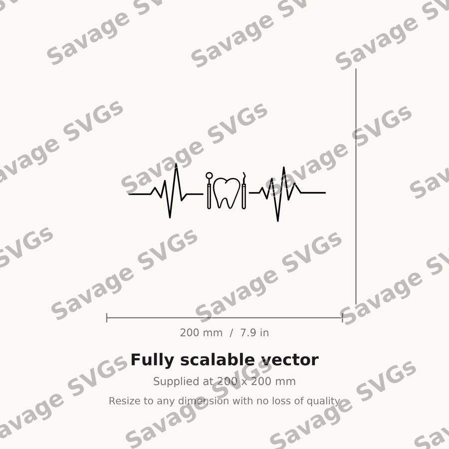Dental Heartbeat Line