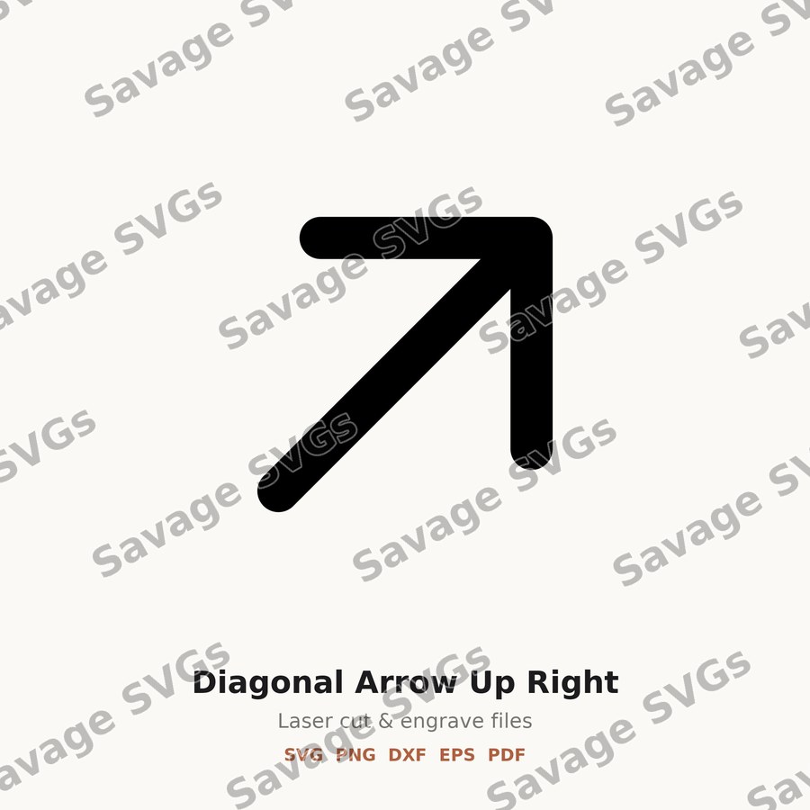 Diagonal Arrow Up Right