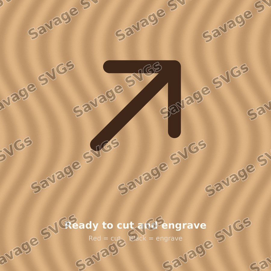 Diagonal Arrow Up Right