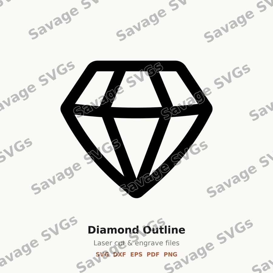 Diamond Outline