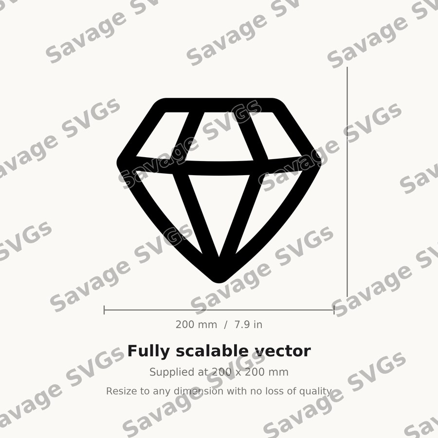 Diamond Outline