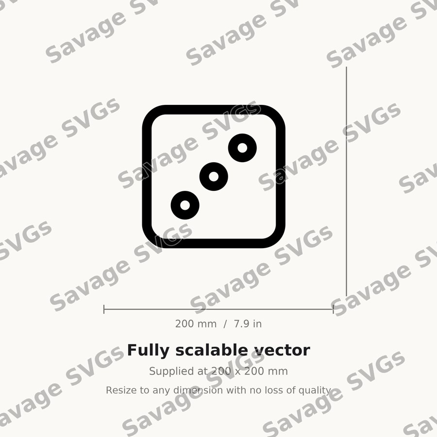 Dice Outline