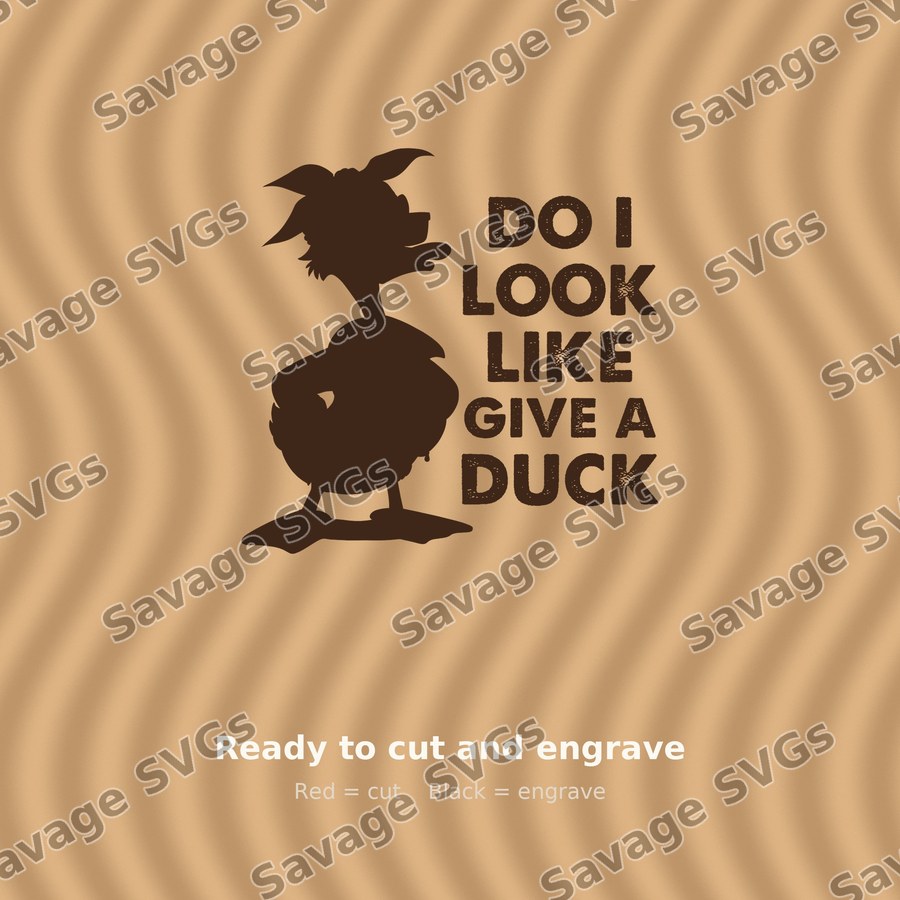Do I Look Like I Give A Duck