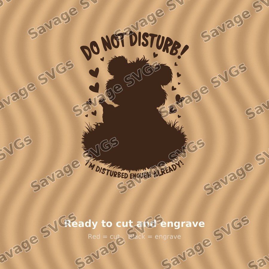 Do Not Disturb Bear