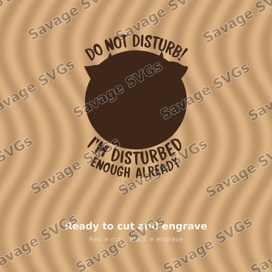 Do Not Disturb Cow