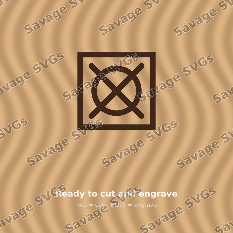 Do Not Tumble Dry Symbol