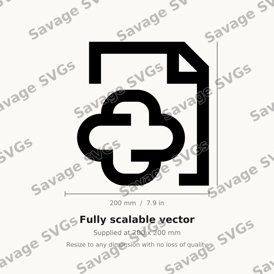 Document Cloud Icon