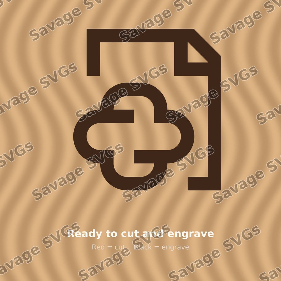 Document Cloud Icon