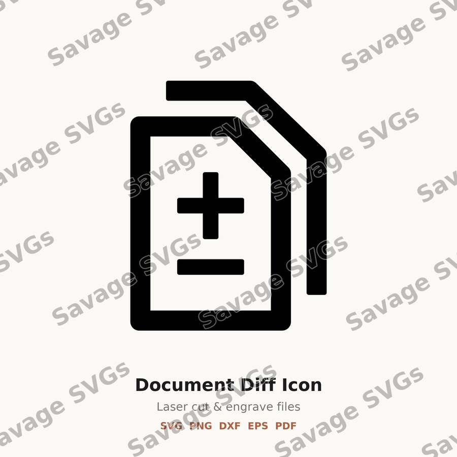 Document Diff Icon