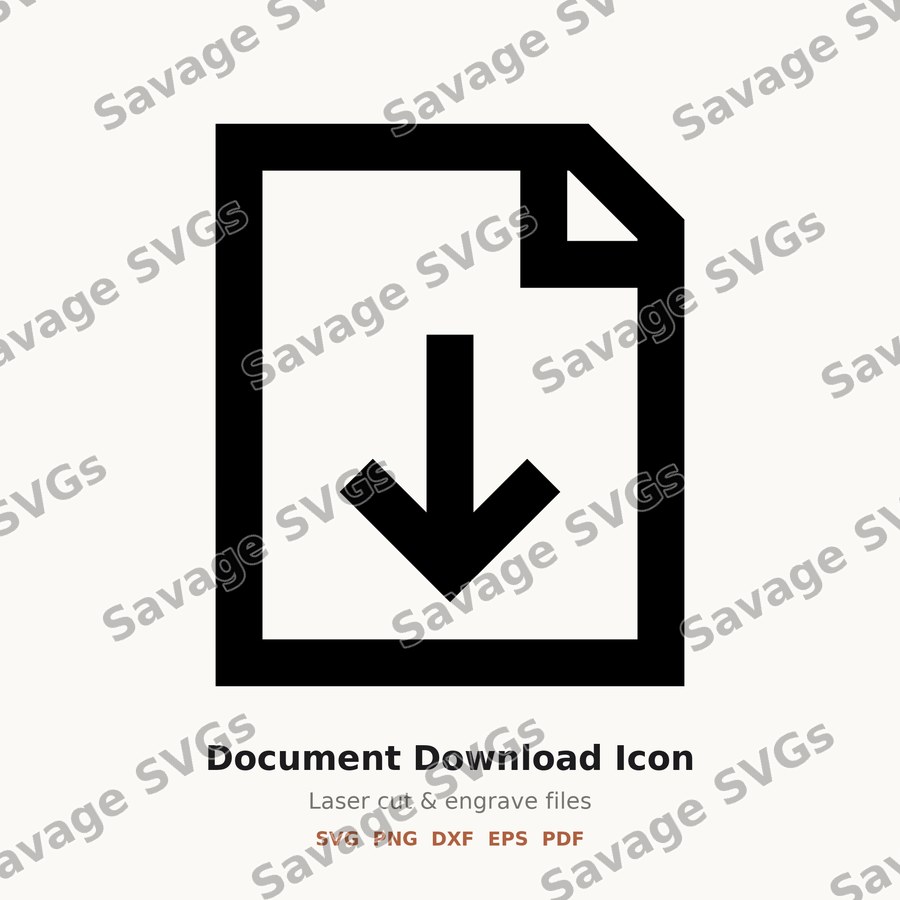 Document Download Icon