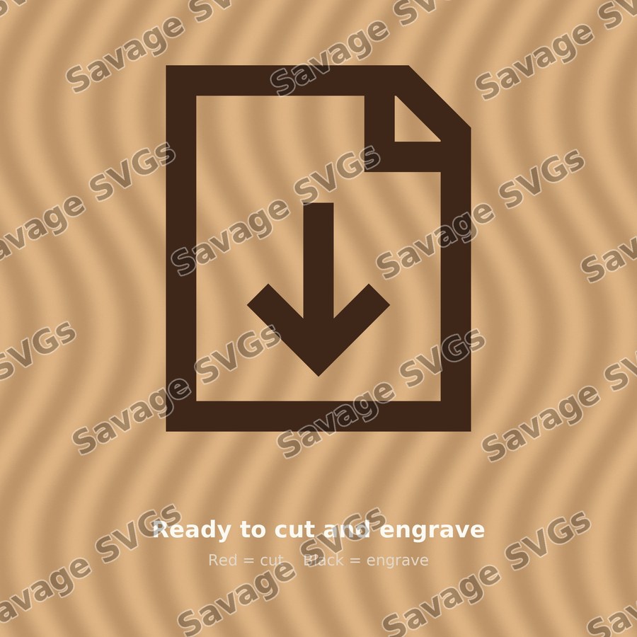 Document Download Icon