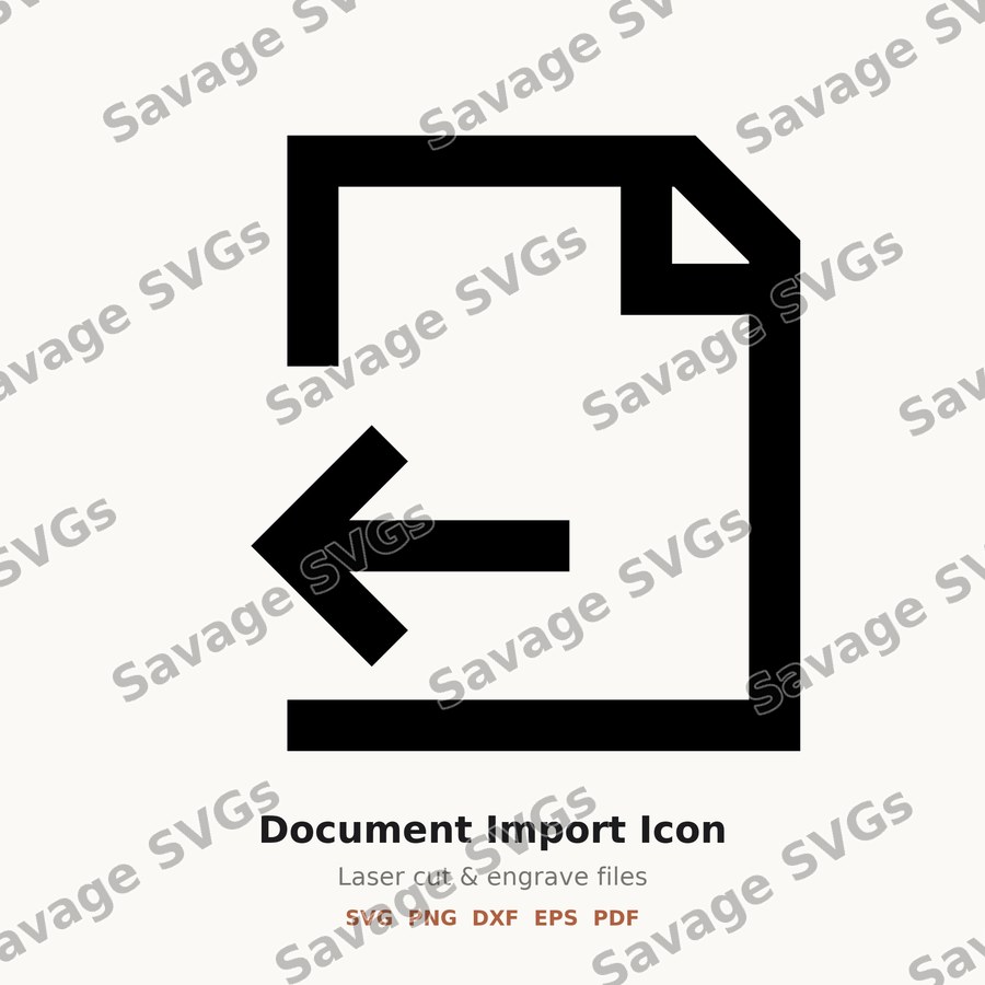 Document Import Icon