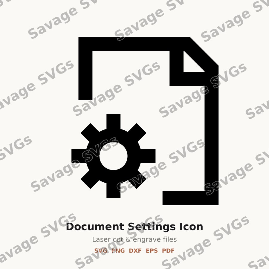 Document Settings Icon