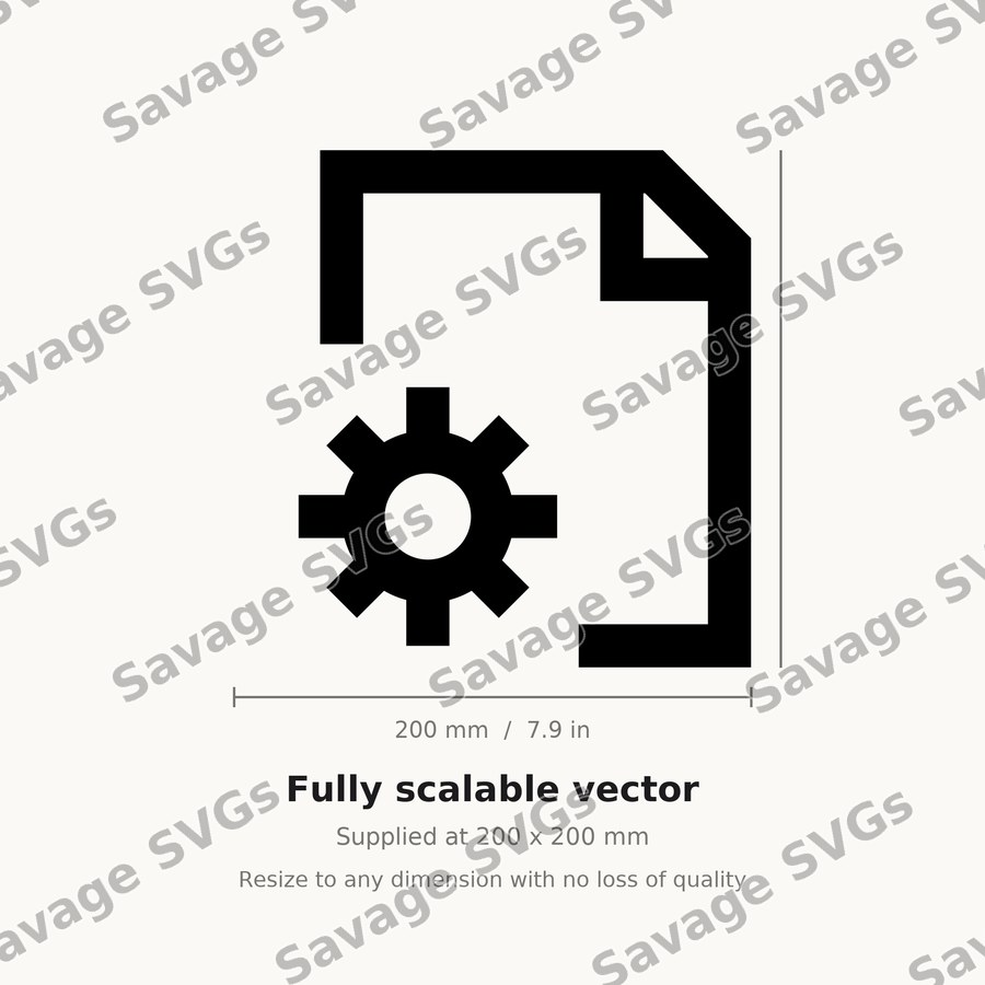 Document Settings Icon