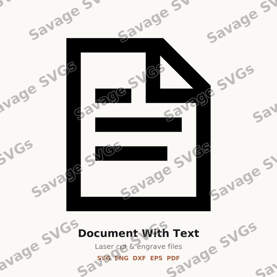 Document With Text