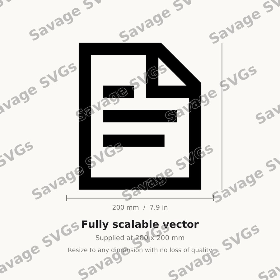 Document With Text