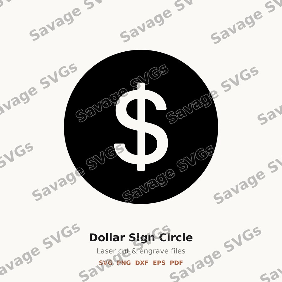 Dollar Sign Circle
