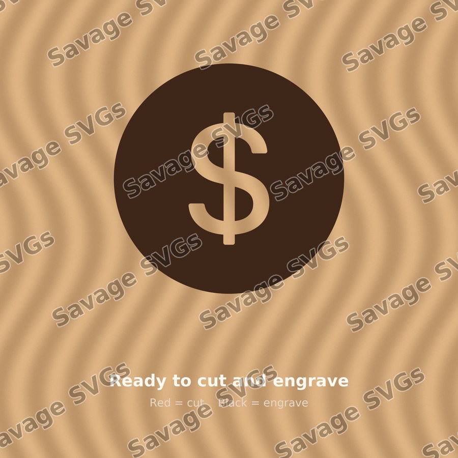 Dollar Sign Circle