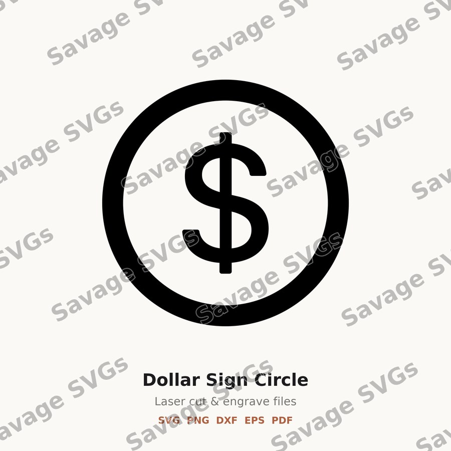 Dollar Sign Circle