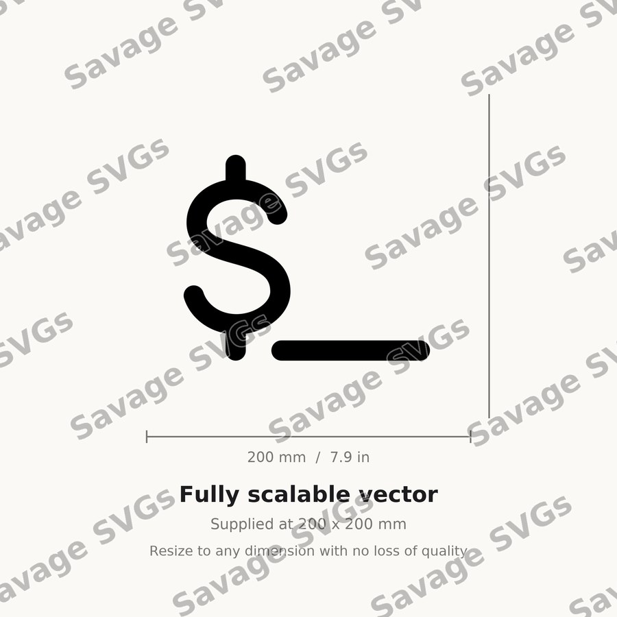 Dollar Sign Icon