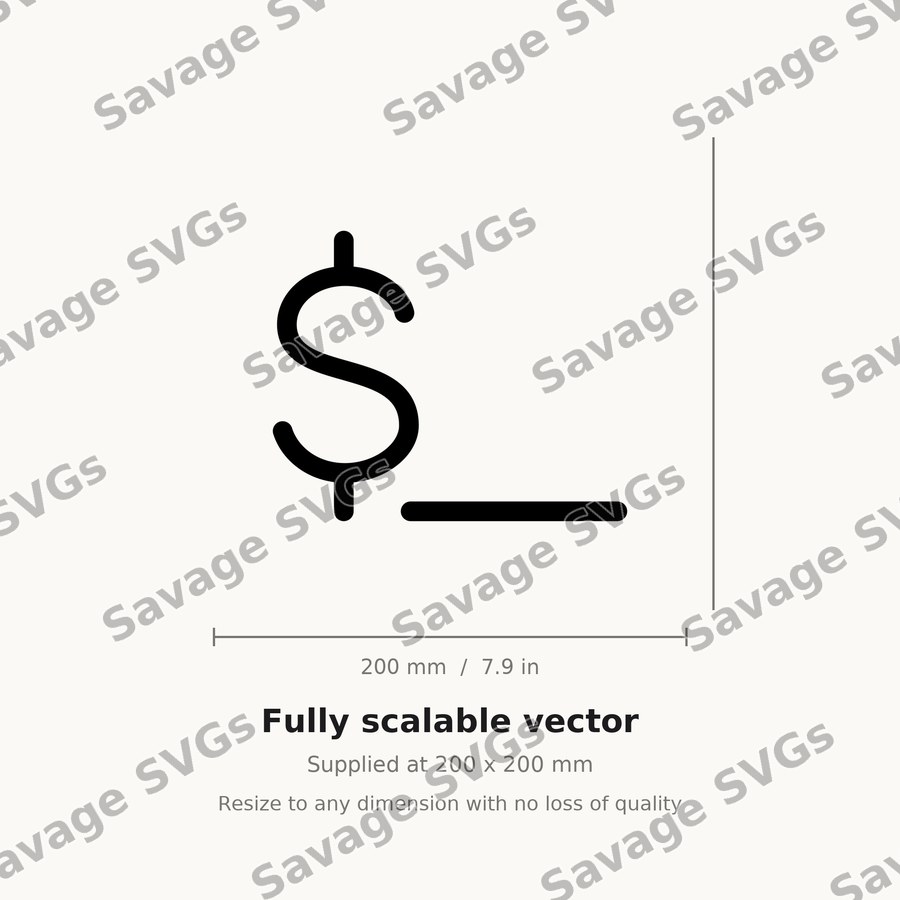 Dollar Sign Icon