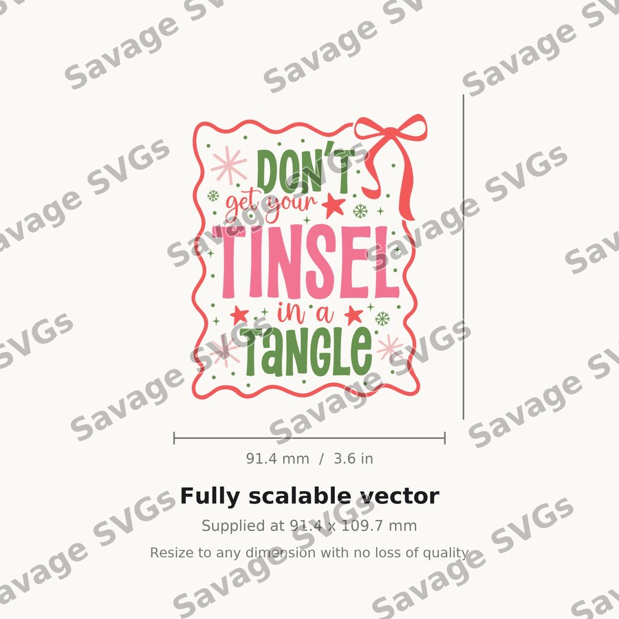 Don't Get Your Tinsel In A Tangle
